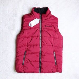 FREE COUNTRY Ultrafill Puffer Vest in Garnet